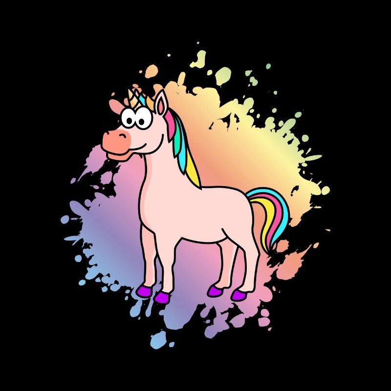Einhorn Comic Tier