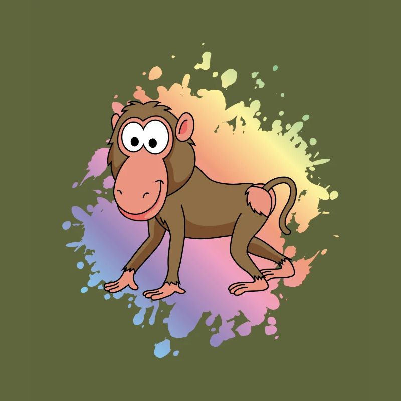 Monkey affe comic