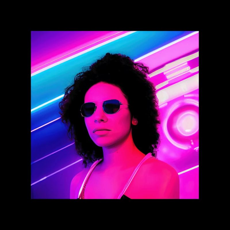 Retrowave Synthwave 80s Character Design