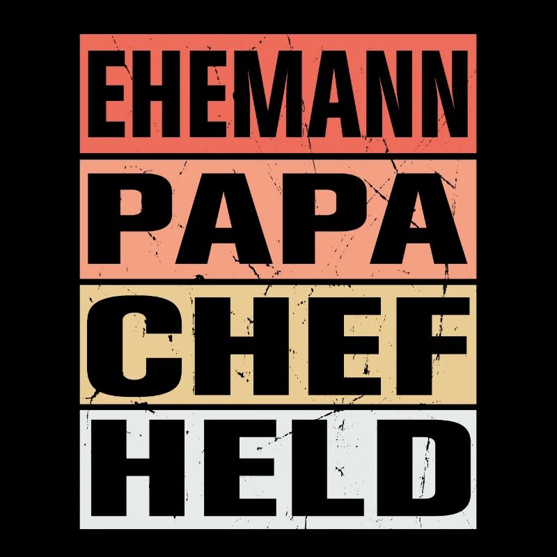 Chef Vater Ehemann Held