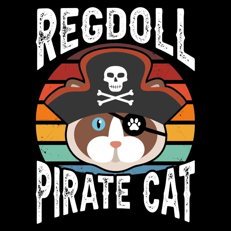 Regdoll pirate cat