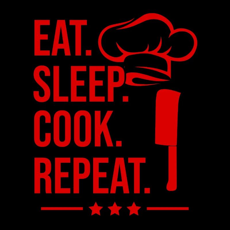 Manger dormir cuisiner répéter