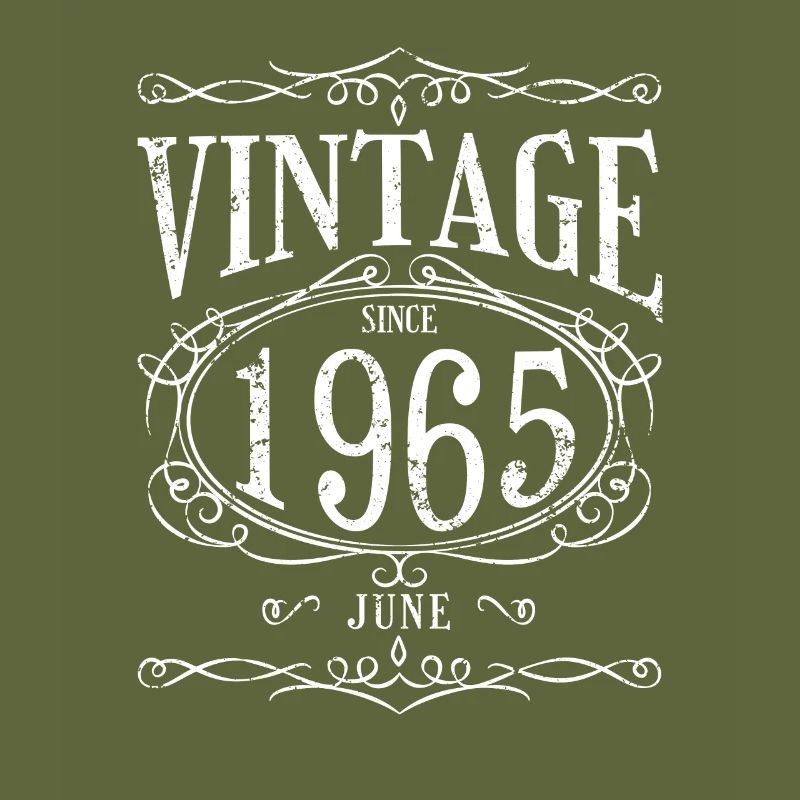 Geburtstag - Vintage since Juni 1965