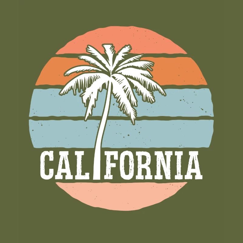 California Summer Sun Palm Beach Water