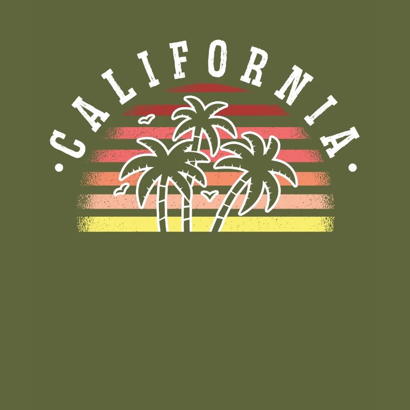 California Summer Sun Palm Beach Water