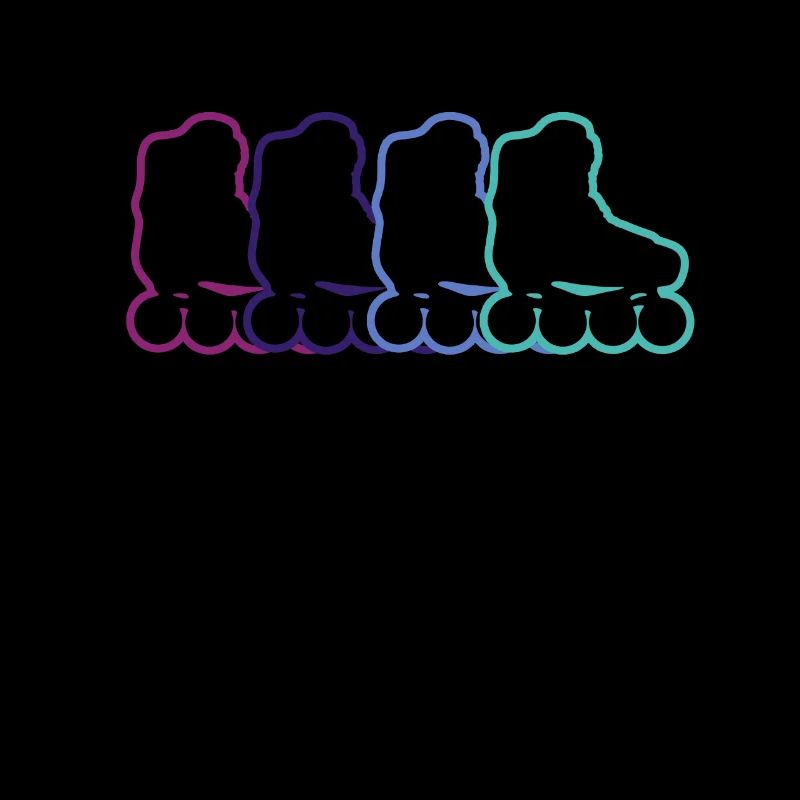 Inline Skate Cadeau Rollskates Roller 70s