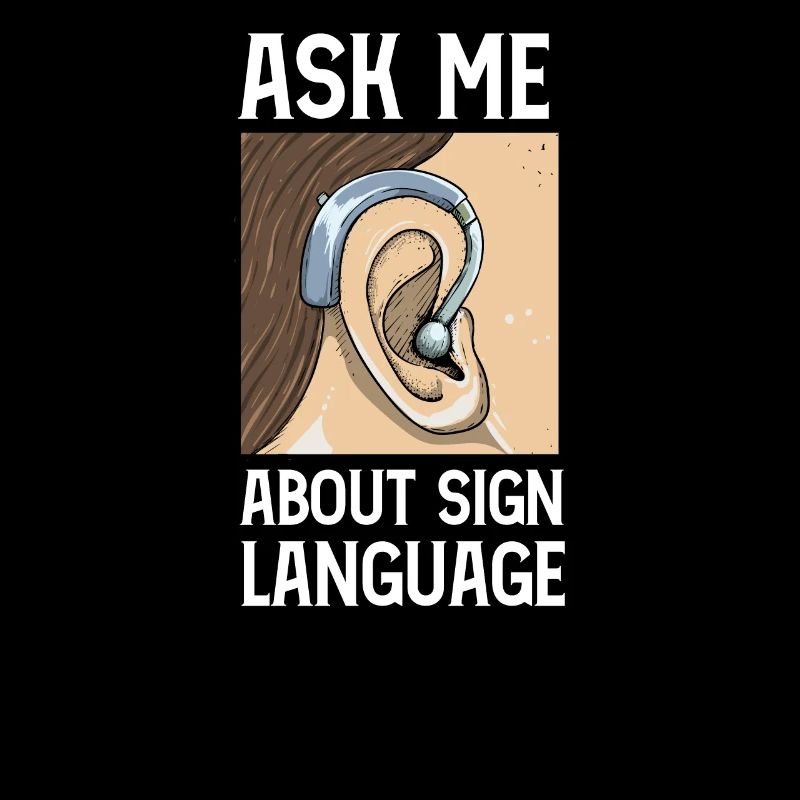 Deaf Hearing Impaired Hearing aid Sign Language