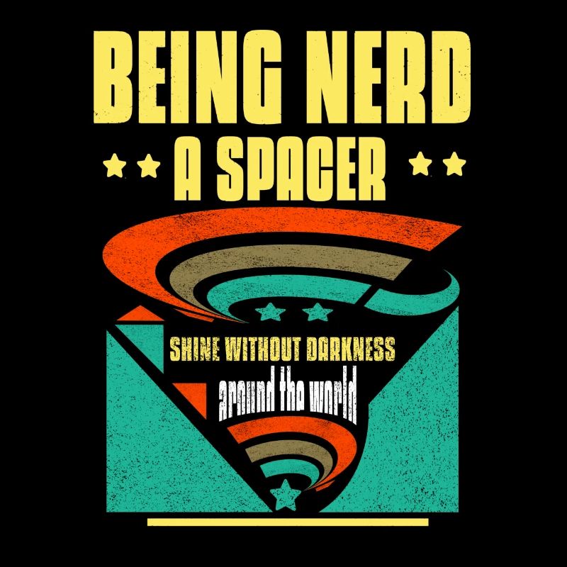 Vintage Nerd - Funny