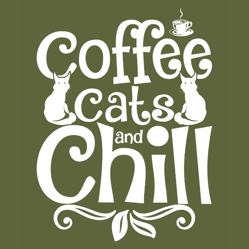 Chats de café et chill
