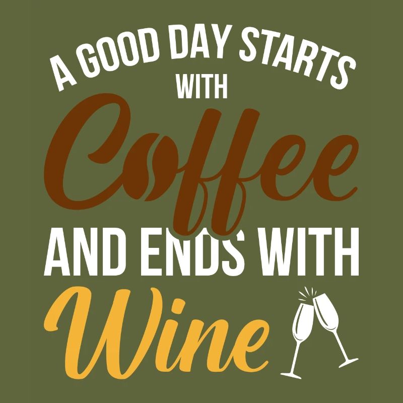 Ein Guter Tag Beginnt Mit Kaffee