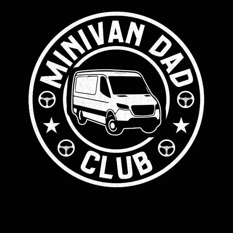 Daddy Drives Minivan Dad Driving Dads Minivan Gesc