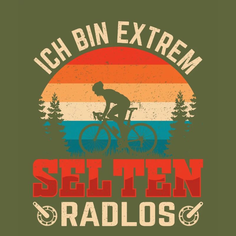 Ich bin extrem selten Radlos
