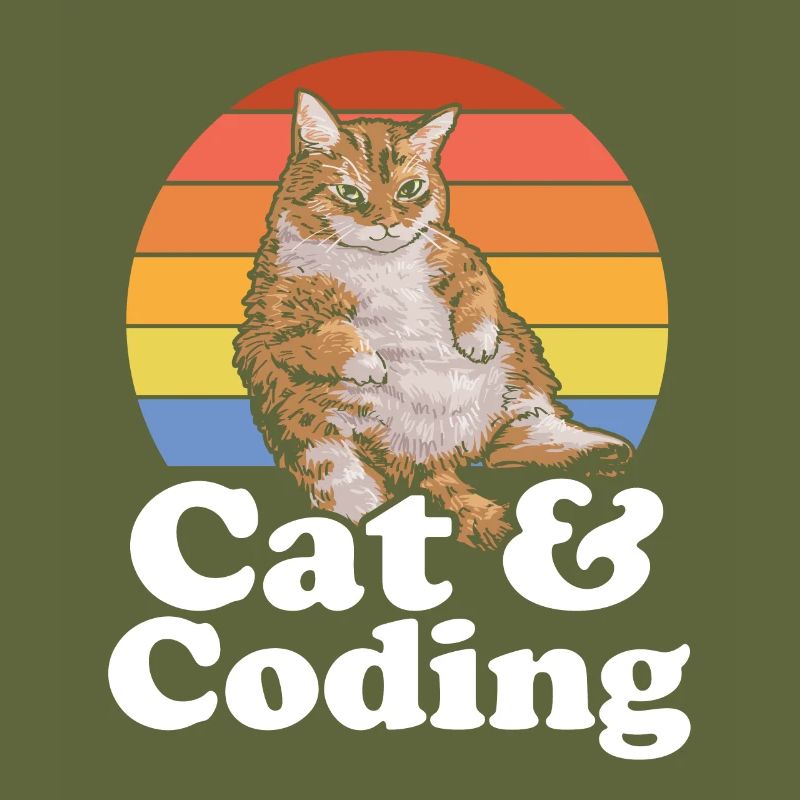 Chats et codage Codeur drôle Cat Lover Programmation