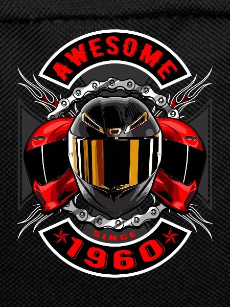 Awesome since 1960, biker's birthday