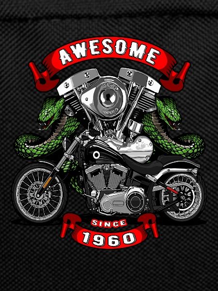 Awesome since 1960, biker's birthday