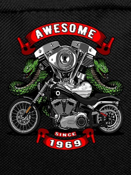 Awesome since 1969, biker's birthday