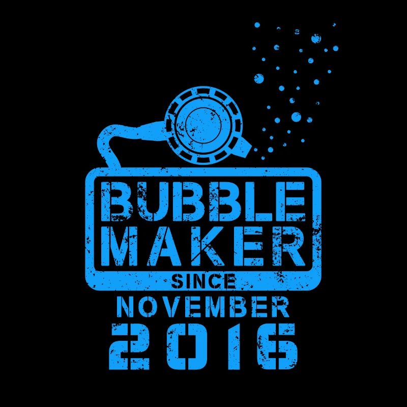 Taucher Geburtstag Bubblemaker seit November 2016