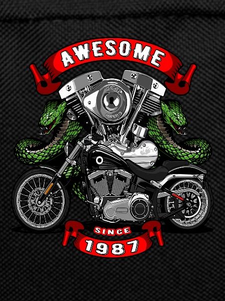 Awesome since 1987, biker's birthday