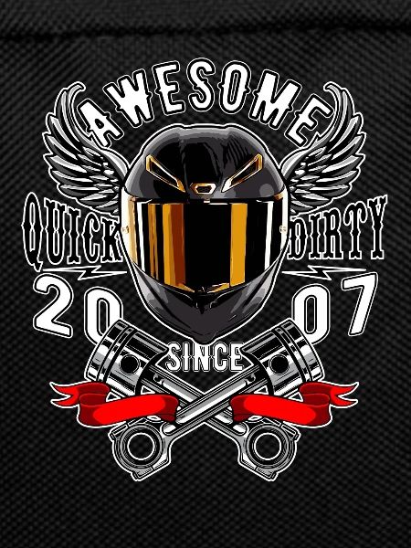 Awesome since 2007, biker's birthday