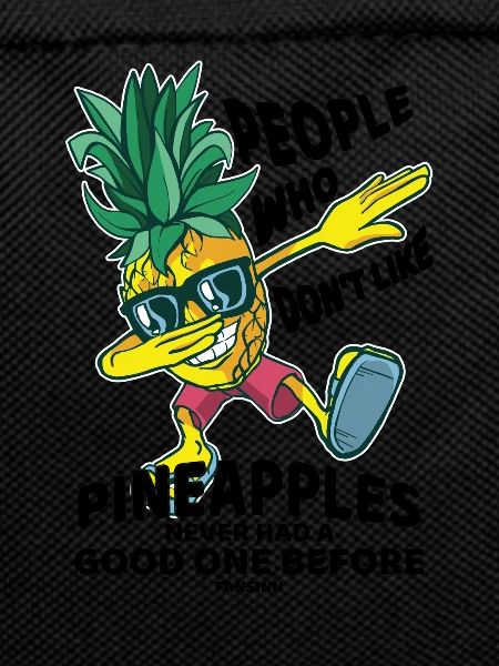 dabbing pineapple