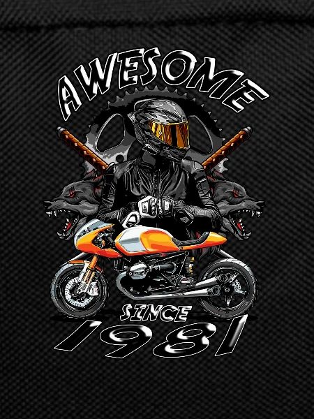 Awesome since 1981, biker's birthday