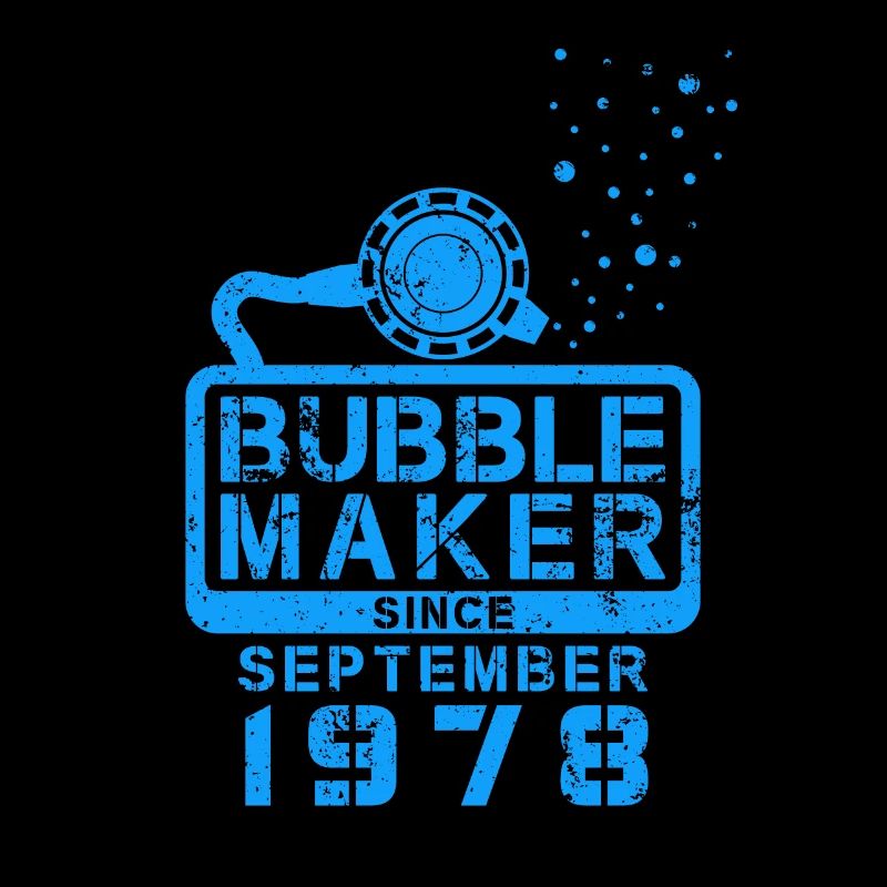 Plongeur Birthday Bubblemaker depuis septembre 1978
