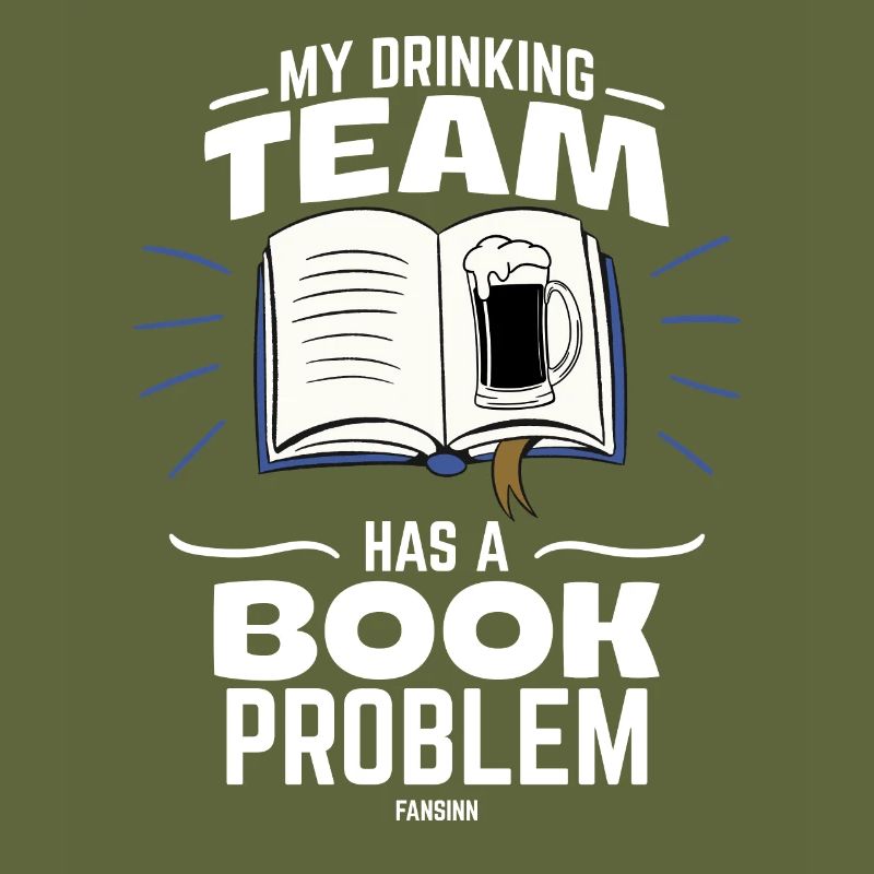 My Drinking Team Has A Book Problem
