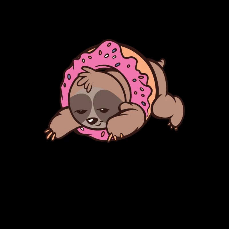 Faultier Donut Kuchen lecker