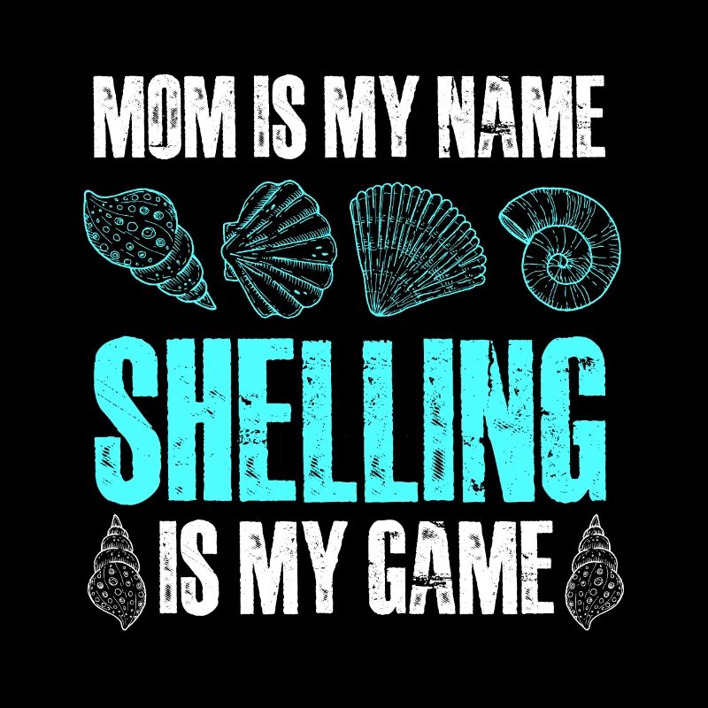 maman est mon nom shelling est mon jeu Conception pour un