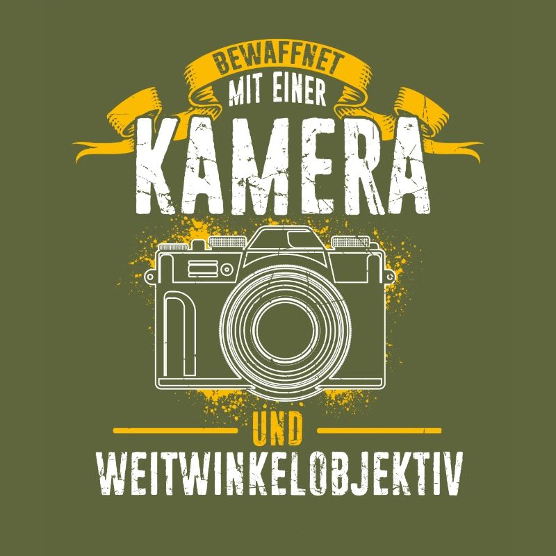 Bewaffnet mit einer KAMERA und WEITWINKELOBJEKTIV