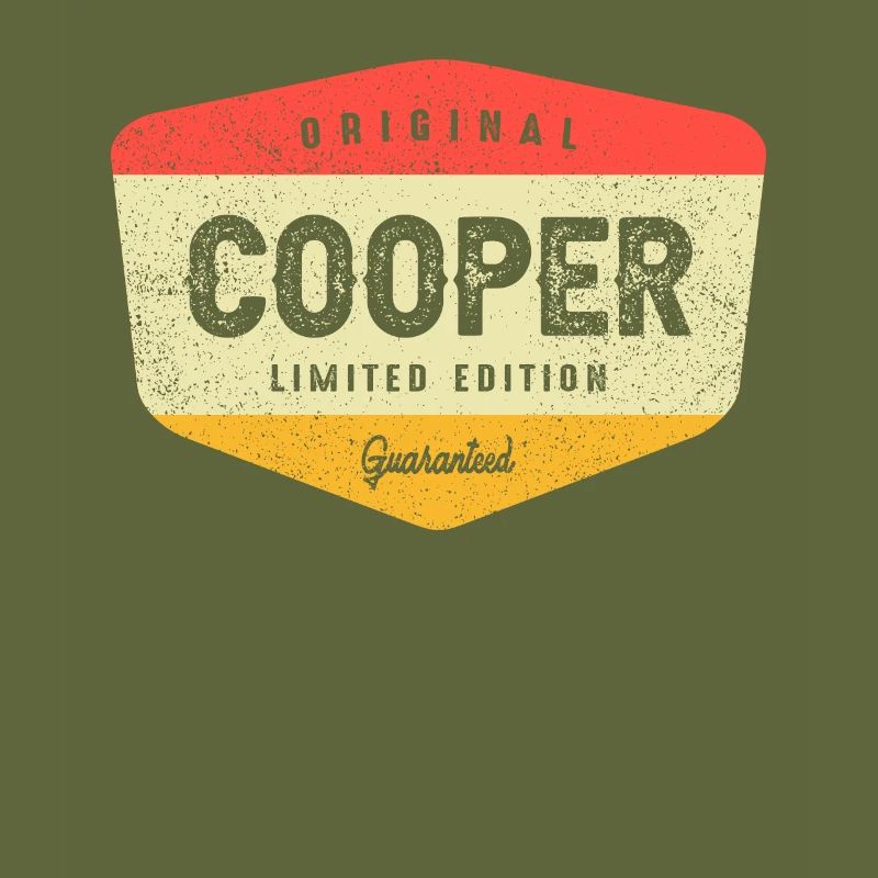 Cooper Personalized Name - Cooper