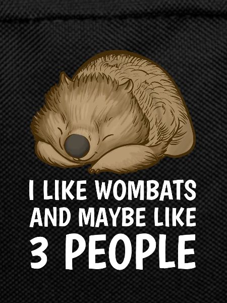 Wombat Wombats Plumbeutler Gift