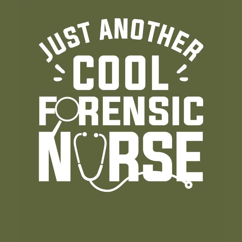 Nur eine weitere coole forensische Krankenschwester RN Krankenschwestern