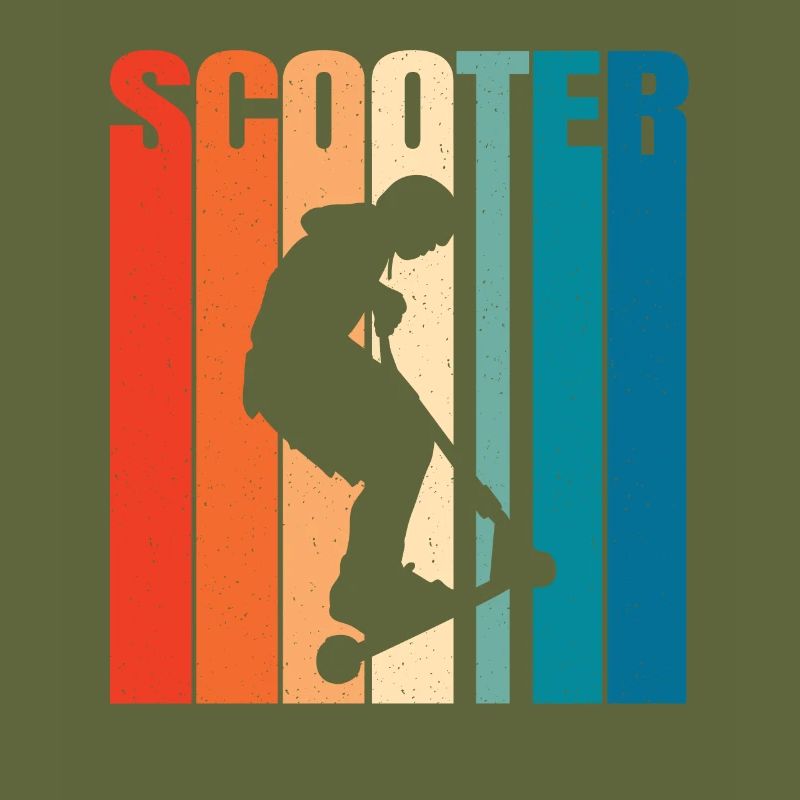 Scooter Roller Tretroller Geschenk