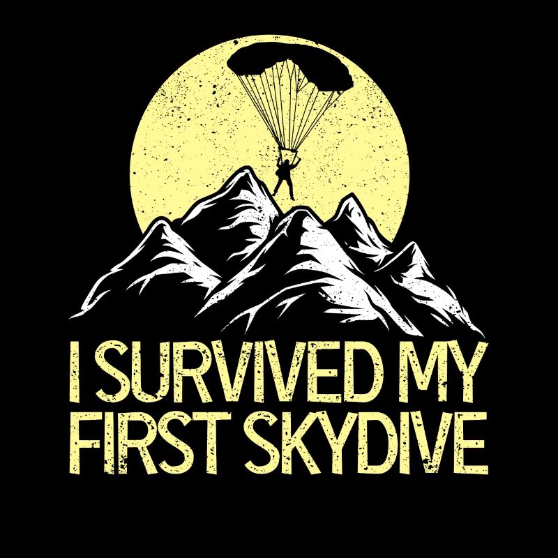 I survived my first parachute jump