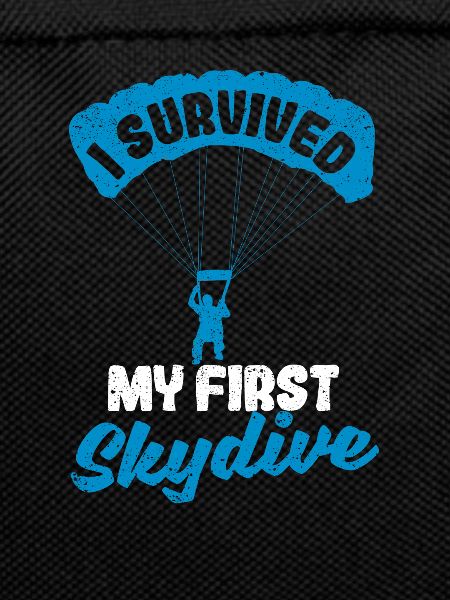 I survived my first skydiving