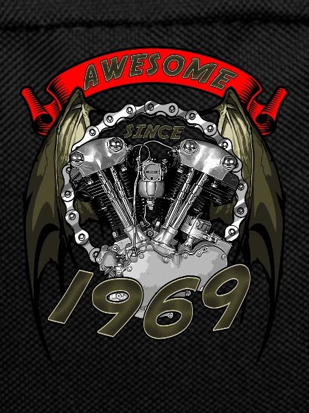 Awesome since 1969, biker's birthday