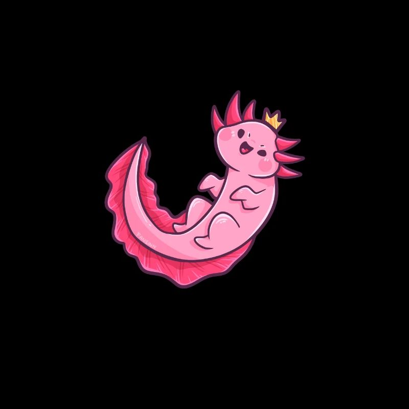 Axolotl Dad Just Like A Normal Dad