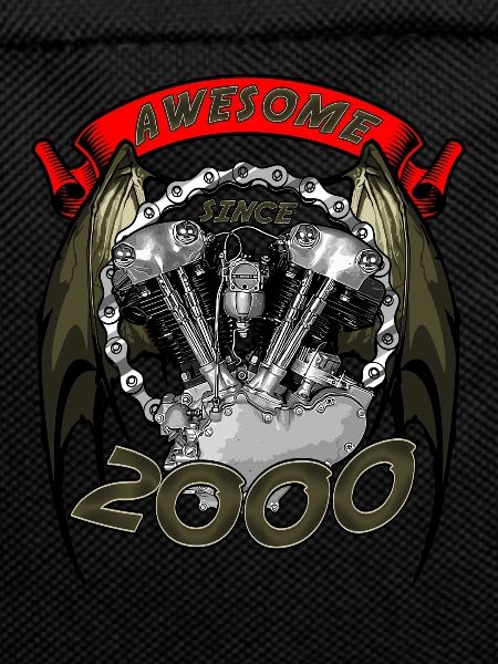 Awesome since 2000, biker's birthday