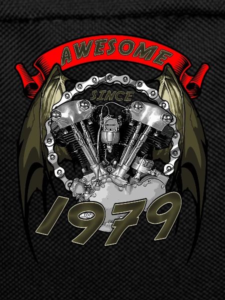 Awesome since 1979, biker's birthday