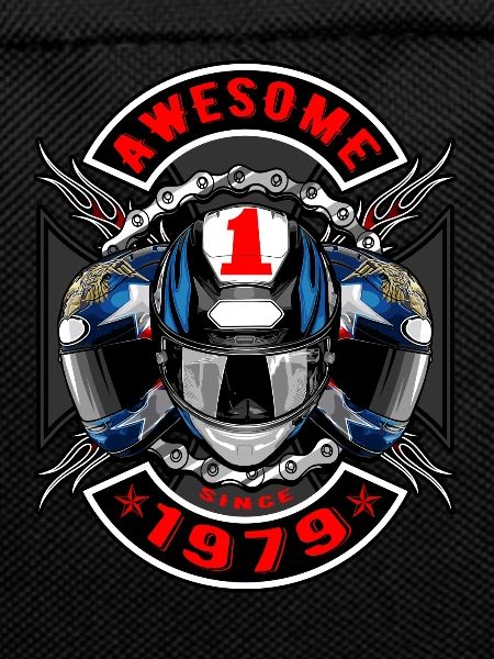 Awesome since 1979, biker's birthday