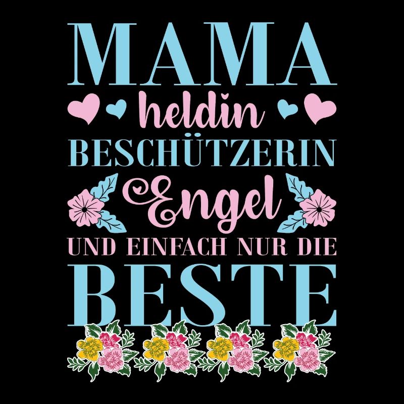 Mama Heldin Beschützerin Engel Die Beste Mutter