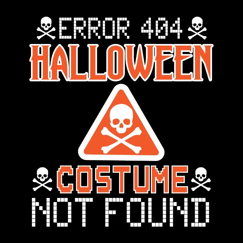 Error 404 Costume Not Found Halloween Coding
