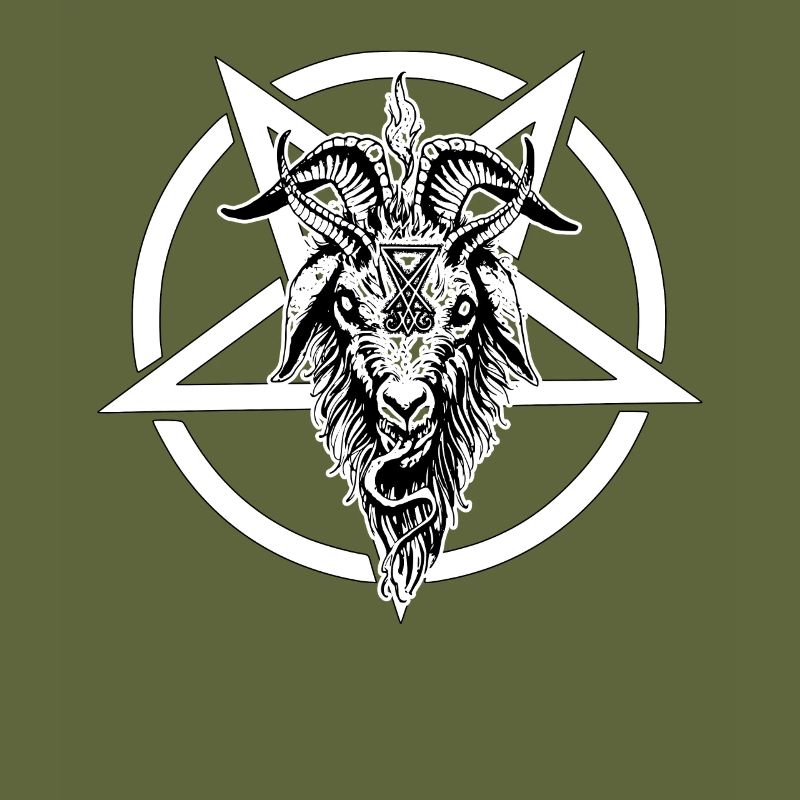 Satan Baphomet Devil Pentagram