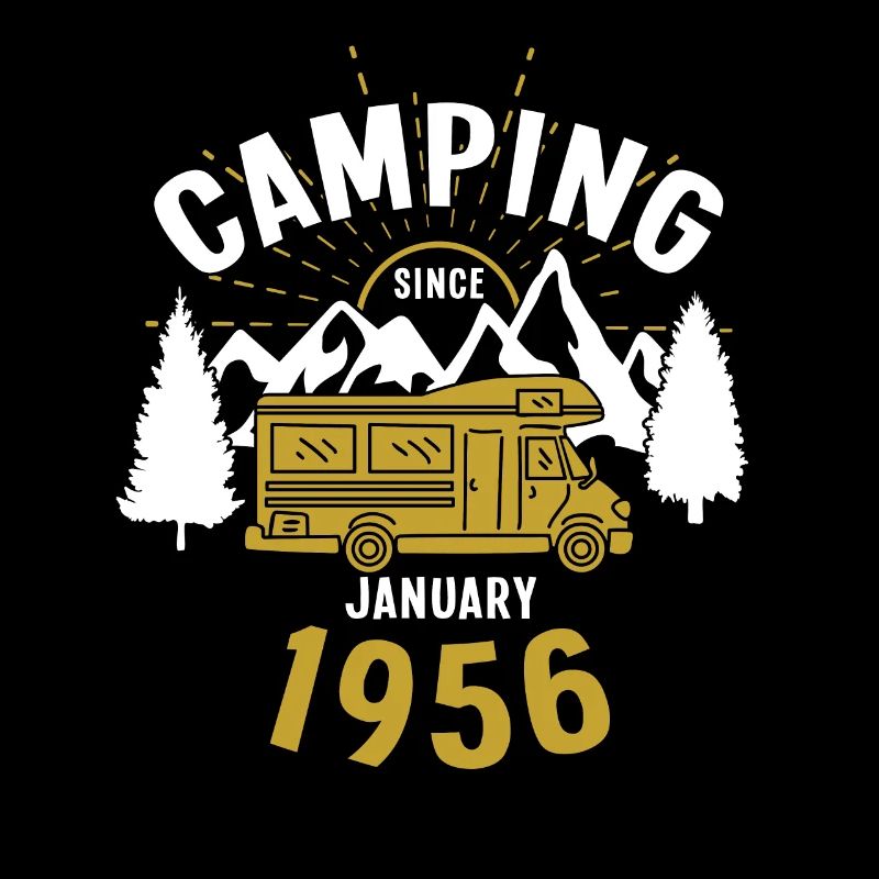 Geburtstag: Camping seit Januar 1956 Wohnmobil