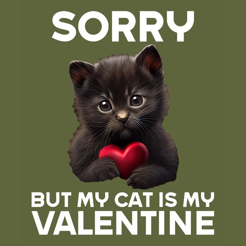 Désolé, mais mon chat est mon Valentin