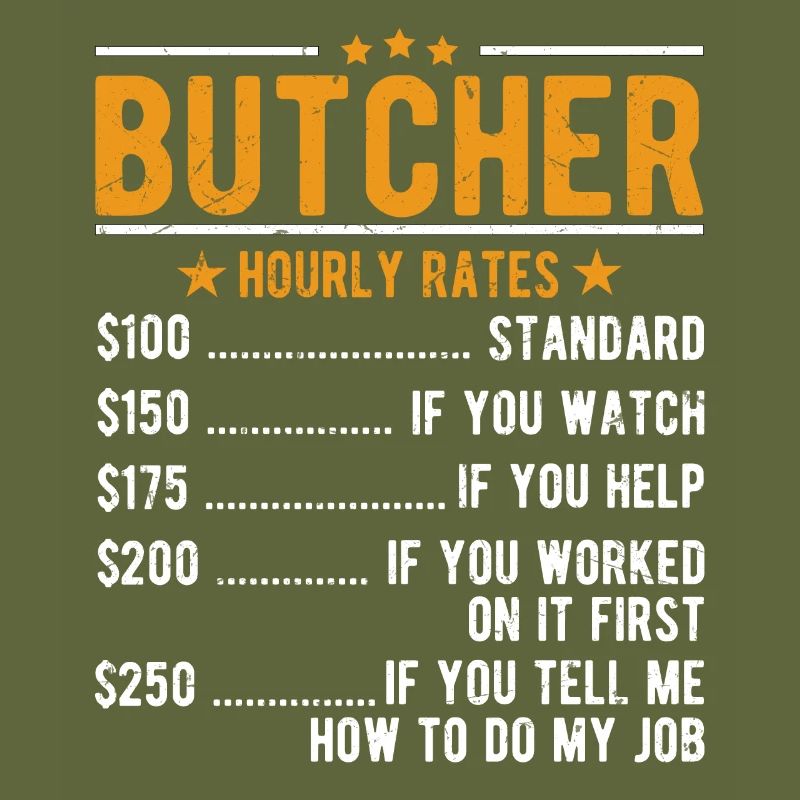 Salaire horaire boucher