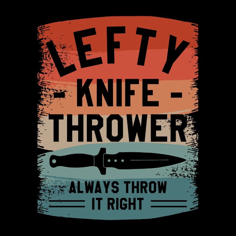Lefty Messerwerfer immer rechts links werfen