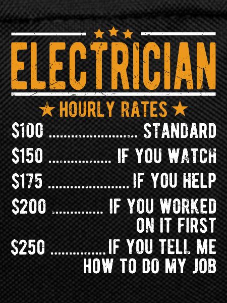 Electrician hourly wage