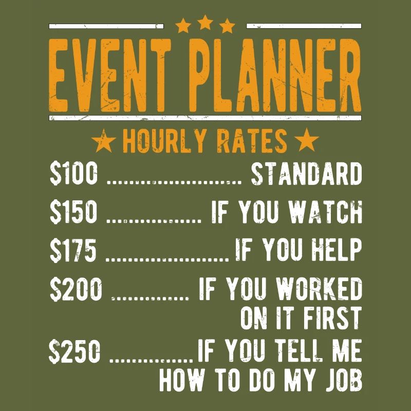 Eventplaner Stundenlohn
